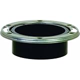 ABS Closet Flange With Stainless Steel Ring-4X3 SS ABS CLOSET FLANGE (並行輸入品)
