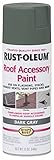 Rust-Oleum 285223 Roof Accessory Spray Paint, 12 oz, Dark Gray/Gray [並行輸入品]