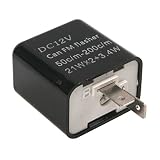 【ノーブランド 品】ユニバーサル　DC 12V 2ピン　オートバイ　フラッシャ　リレー　インジケータ　ライト
