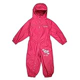 (レガッタ) Regatta ベビー・キッズ用 パドル4 ウォータープルーフ レインスーツ フードつき防水ボディースーツ オールインワン ロンパース カバーオール (18-24ヶ月) (ジェム)