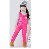 Kayiyasu キッズダウンサロペット 子どもダウンコート 子供綿ジャケット 男女兼用つなぎ ノーブリーフカバーオール オーバーオール 綿ベスト ロンパース ジャンプスーツ 021-yys-1713