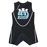 watermove(ウォータームーブ) スイミング用 BABYショートウォーマー WBB36115 ブラック L/80cm