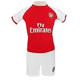 Arsenal アーセナル 2014-15モデル 半袖 ベビー Tシャツ & ショーツ セットアップ / ボディスーツ カバーオール 赤ちゃん ベビー マタニティ ロンパース (12-18ヶ月（86c