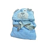 （シーズフビューティー）seasofbeautyベビー&キッズ用 フワフワ キュートアニマル タオル おくるみ バスローブ 出産祝いにも