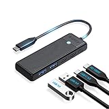 ORICO USB C ハブ 4in1 USBハブ USB C-USB マルチポート 100W Type-C ポート USB-C データ ポート USB 3.0 データ ポート*2 MacBook Pro MacBook Air iPad Pro XPS などに対応 USB Cスプリッター付き PAPW2AC-C3-015