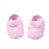 Zerowin Baby Toddler Warm Autumn Soft Crib Shoes, Rose Flower Pattern (6-12 Months) by Zerowin