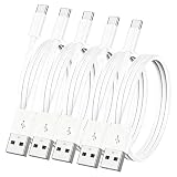 USB Type C ケーブル 1m 5本セット【3A 急速充電/高速データ転送】POTRRCIUSUER USB A to C ケーブル タイプc 充電ケーブル 柔らかい TPE素材 断線防止 映像出力非対応 スマホ タブレット 対応