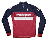 NBAワシントンウィザードメンズ長袖Away Cycling Jersey XL
