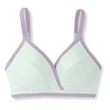 授乳対応レースタイプクロスオープンノンワイヤーブラジャー　　サックス　サイズ:マタニティL