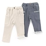 Bobson(ボブソン) ロングパンツ (80～130cm) キムラタンの子供服 (77485x77985-163) チャコール 90