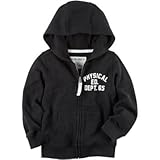 Carter's(カーターズ) ジップアップマールドフレンチテリーフード ブラック アウターパーカー 4歳【並行輸入】
