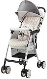 Aprica (アップリカ) 軽量ベビーカー マジカルエアープラス AC クリスタルグレーGR 92542 ハイシート3.5kg 【高剛性リジカルフレーム + ワイドタイヤ + 容量20Lビッグバスケ