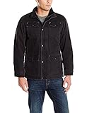 Levi's Men's Heavy Cotton Canvas Four Pocket Barn Coat Black S [並行輸入品]