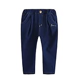 CXYP 男の子　春秋新品　レジャー　弾力のジーンズ　ロングパンツ　ボーイズ　ズボン　良質 心地よい カジュアルズボン