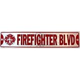 ST – 006 Fire Fighter Blvdストリートサイン – st20091 WLM