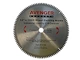 Avenger AV-12100 Steel Cutting Saw Blade, 12-inch by 100 tooth,1-inch arbor, C-6, TCG [並行輸入品]