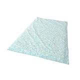 日本製 敷ふとんカバー ベビーサイズ 90×135cm ファスナータイプ 雲アニマル/ブルー