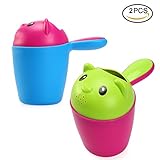 Pretty See お風呂おもちゃ シャンプーカップ お風呂シャワー ベビーバス 高品質 可愛い 子供、赤ちゃん用 2個セット
