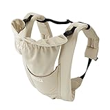 日本エイテックス サンクマニエルプレール 新生児から使える5WAY抱っこひも ベージュ 01-097