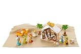 Sevi 1831 wooden toy - Christmas Decorations - Set Crib Complete - (code 82257) by SportsMarket