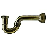 pf Waterworks decotrap装飾P -トラップwith Matching壁Adaptorカバー PF0703-AB 1