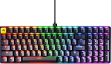 GLORIOUS GMMK 2 ゲーミングメカニカルキーボード - Hotswap Cherry Mx スタイル リニアスイッチ - フルサイズ有線キーワード - ダブルショットキーキャップ RGB - PCセットアップアクセサリー - 96%、ブラック