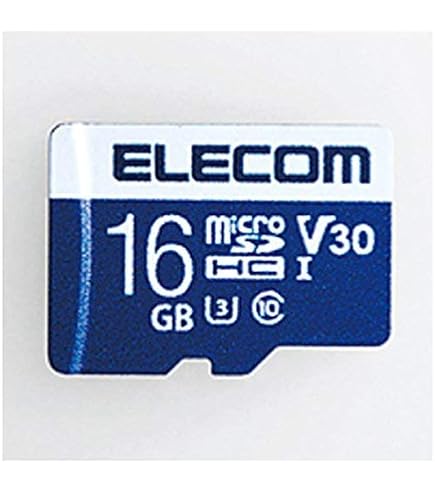 Amazon | エレコム microSDHCメモリーカード 16GB Class10 UHS-I MF