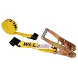 2 " x 30 'ラチェットストラップW /フラットフック（10パック）