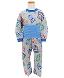 きかんしゃトーマス ベビー服 長袖 腹巻付きパジャマ 総柄 80cm