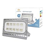 BRIGHTINWD LED投光器 30W 6000K 昼白色 IP65防水 広角60度 100-120VAC 省エネ長寿命 TC-FL-30W6