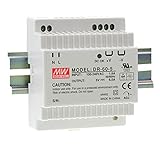 MEAN WELL オリジナル DR-60-5 5V 6.5A meanwell DR-60 5V 32.5W 単一出力 軌道式工業用 電源