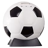 Hey! Play!-貯金箱（海外版・外国通貨用） サッカーボールデザイン デジタル表示で硬貨をカウント ノベルティー商品