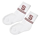 秋冬用ベビー幼児の幼児のSアルファベットプリントロングソックス