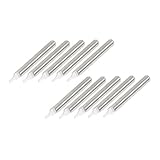 uxcell　ストレート　ルーター　ビット　1/8"　シャンク　1.2mm　ブレード　ワイス　カッター　10本いり