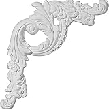 Ekena Millwork PML16X18TI-L Tirana Panel Molding Corner, Left, 16 1/2-Inch x 18 1/8-Inch x 1 1/4-Inc