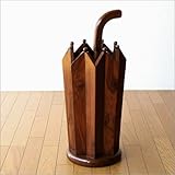 傘立て おしゃれ 木製 アンティーク アンブレラスタンド デザイン シーシャムウッドの傘たて A [diz5679]