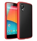 nexus5 プラスチックケース フィルム NEXUS5-LV-31109 (ブラック+レッド)