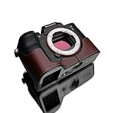 GARIZ SONY α7R IV 用 本革カメラケース XS-CHA7RM4BR ブラウン