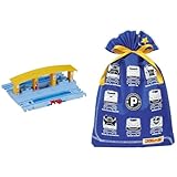 プラレール J-11 つなげよう! くみかえプラレール駅 + インディゴ タカラトミー プラレール ラッピング袋 3L ブルー TA651