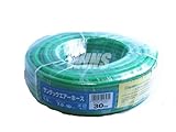 塗装吹き付けエアー・エアー工具必需品 日本製　十川産業★サンテックエアーホース30Mグリーン★スーパーソフト　カプラー付エアーコンプレッサー用　TOGAWA
