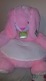 Adorable Children's Plush Animal Chair, Pink Bunny [並行輸入品]