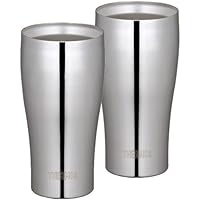 THERMOS 真空断熱タンブラーセット 400ml ステンレスミラー JCY-400GP1 SM