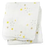 lulujo Baby Bamboo Muslin Swaddling Blanket, Twinkle, 47" x 47" by lulujo Baby [並行輸入品]