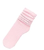 Plus Nao(プラスナオ) メッシュ靴下 くつした ハイソックス メッシュレース 子供用 キッズ KIDS 透かし編み シンプル 無地 女児 女の子 カ M ピンク