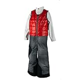 Obermeyer Kids ' Chilkat Bib カラー: レッド