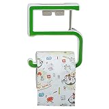 kaimao粘着トイレペーパーホルダー、Funny Paper Tissueモバイルフォンホルダーストレージシェルフラック番号5のバスルームとキッチン グリーン DSEDBS0177-G