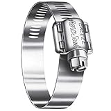 TRUSCO(トラスコ) BREEZE ステンレスホースバンド 締付径 33.0mm~57.0mm(10個入) 63028