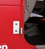Smittybilt 7607 Lowerドアヒンジブラケット、76 – 06 CJ / YJ / TJブラック – ペア
