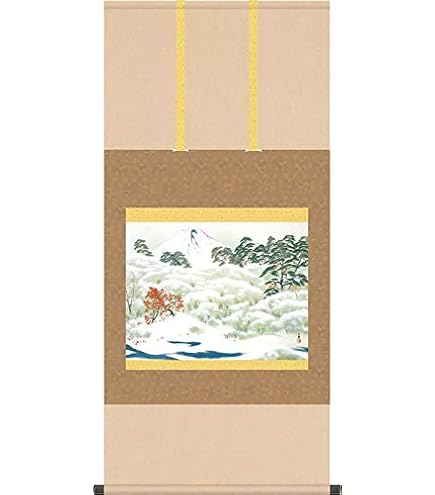 Amazon.co.jp: 絵画 横山大観 （よこやまたいかん）・ 霊峰四趣・秋
