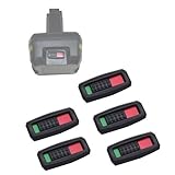 5 pack battery charge tracker and reminder for Dewalt / Black & Decker / Bosch / Makita type batteri